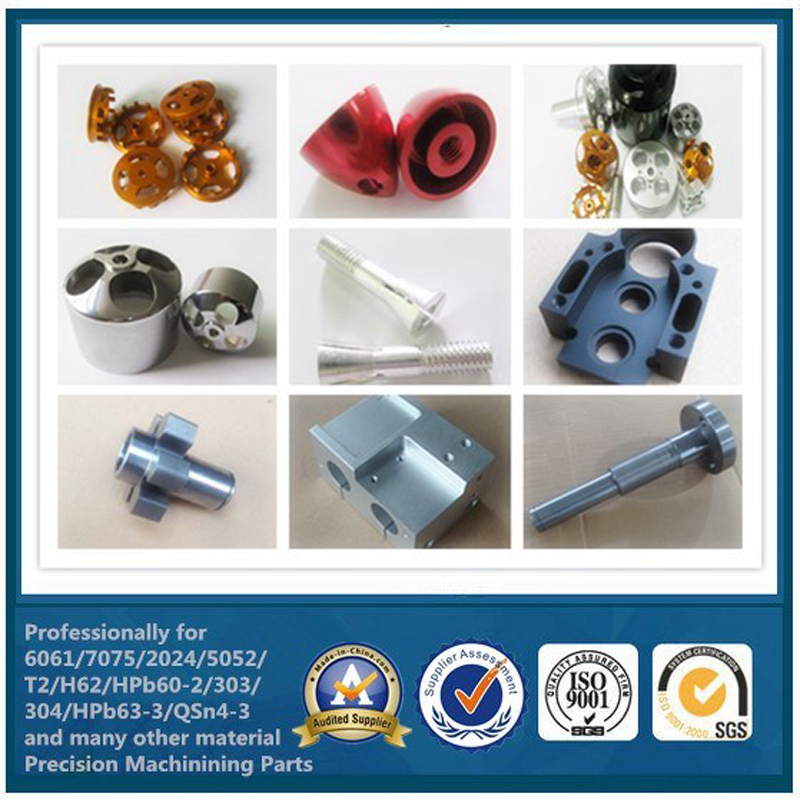 CNC-behandling af anodiserede aluminiumskomponenter, der bearbejder dele i Kina fabrik